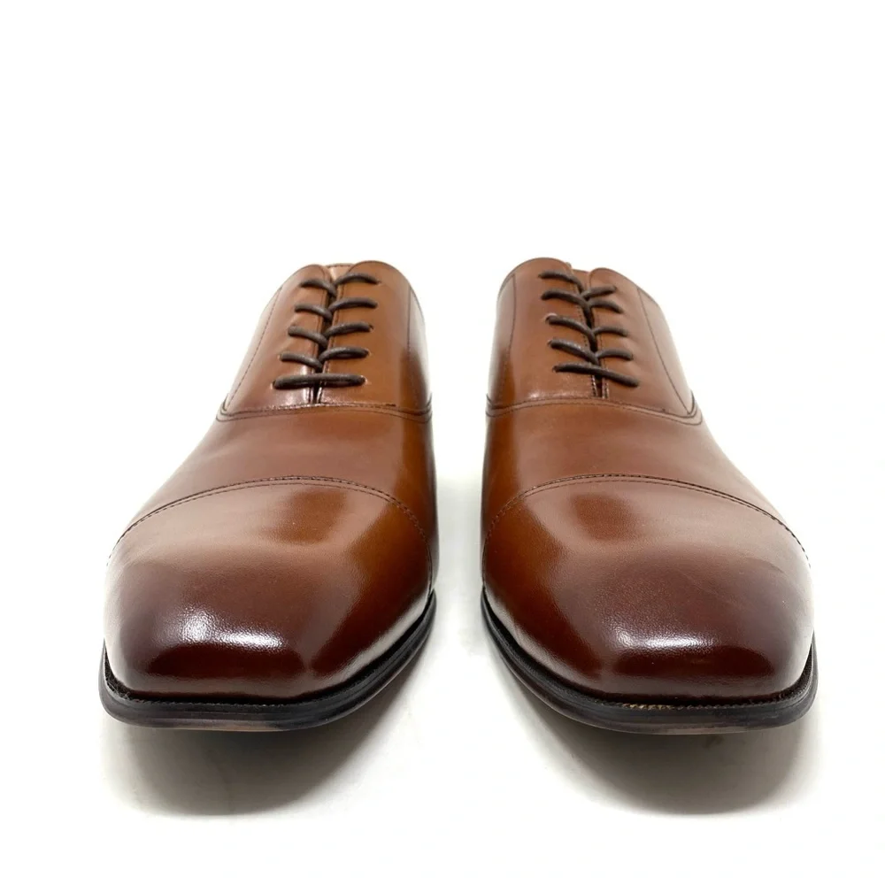 Florsheim Chicago Cap Toe Oxford Men’s 15D Scotch Leather Dress Shoes NIB